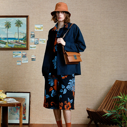 Maison Kitsuné Spring Summer 2024 Collection Is Beachy Fashion With an Urban Twist