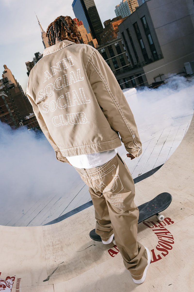 Anti Social Social Club x True Religion Winter 2023 Collection Starring Rich the Kid
