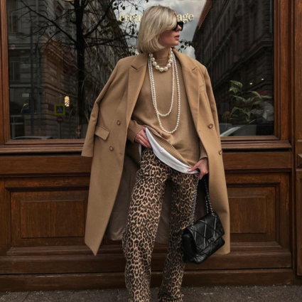 tap into your wild side with cheetah printed pants