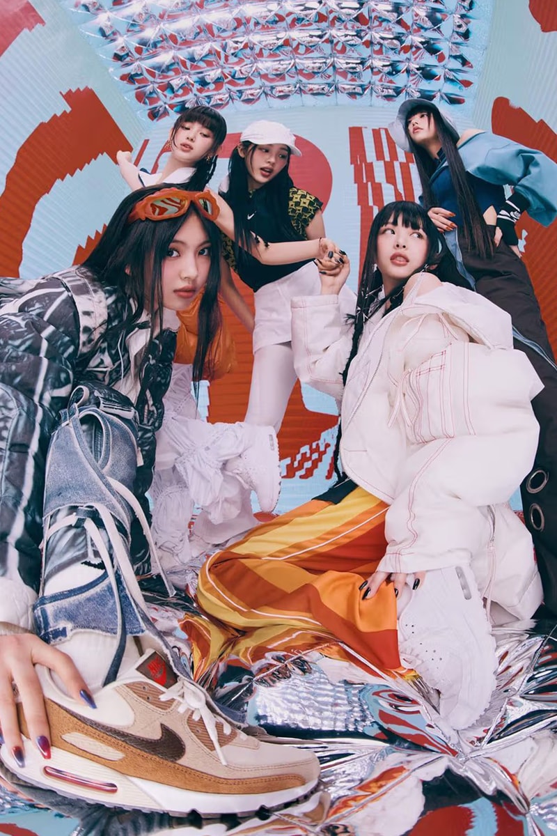 NewJeans X Nike Air Max Campaign That Just Dropped Is Surrounded