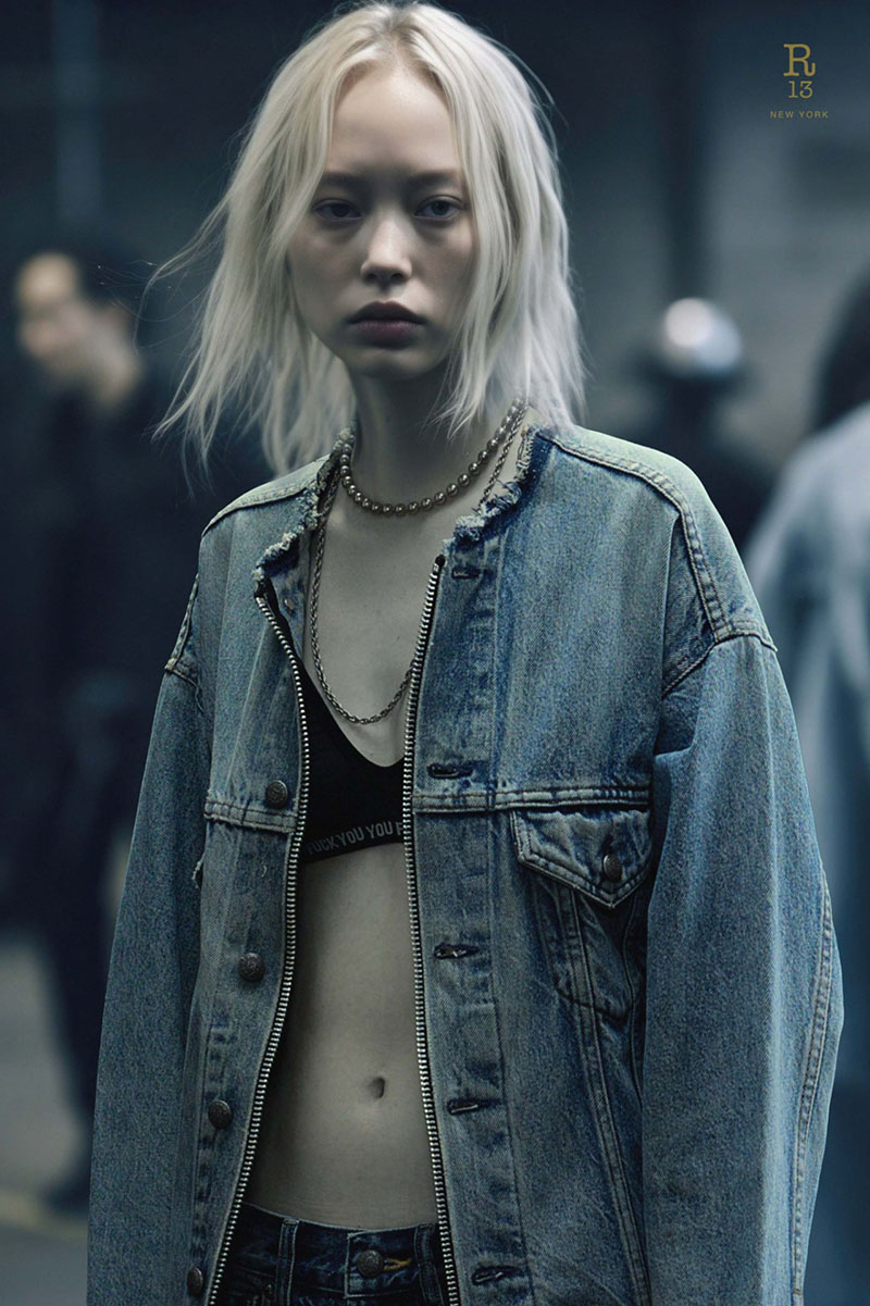 R13 Pre Fall 2024 Collection Stays True To Its Grungy Denim Inspired Roots