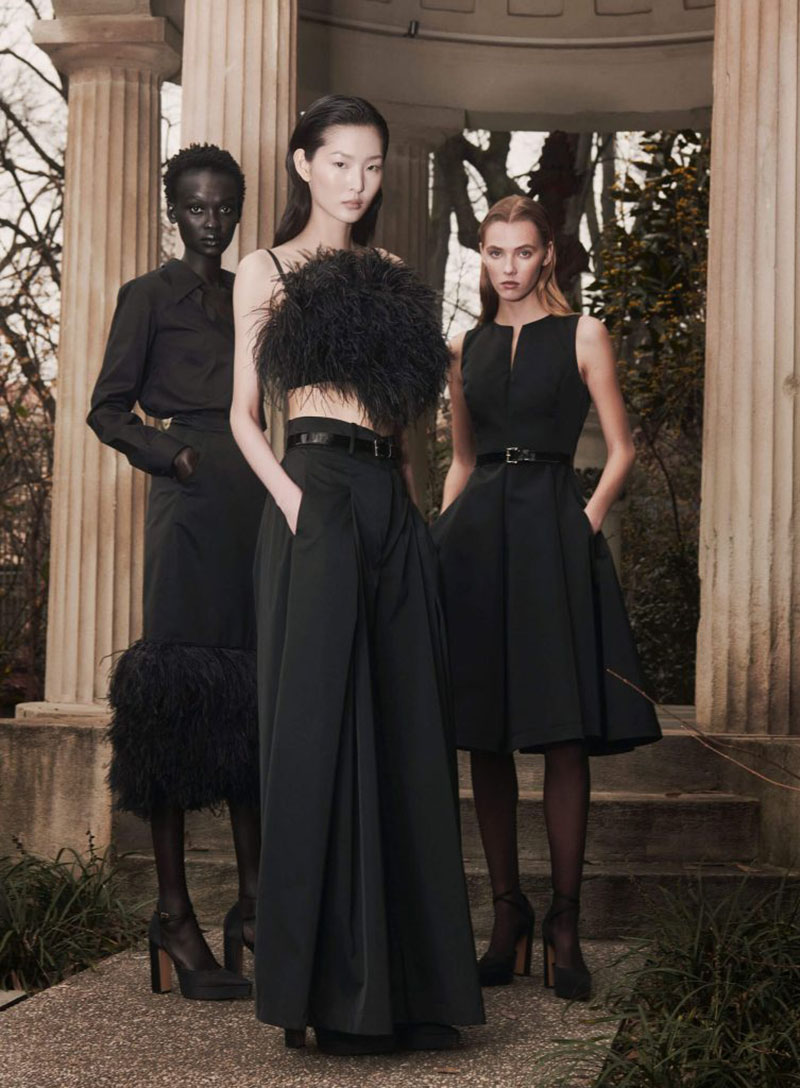 Sara Roka Ruffle Top Sara Roka Plays With Juxtaposing Aesthetics In This Collection