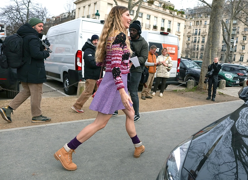 The Best Street Style Outfits from Spring 2024 Haute Couture Shows Paris