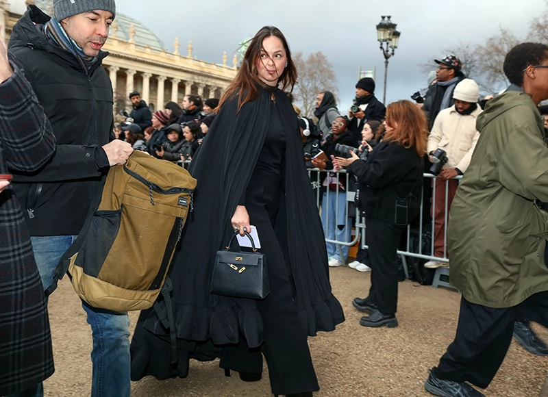 The Best Street Style Outfits from Spring 2024 Haute Couture Shows Paris
