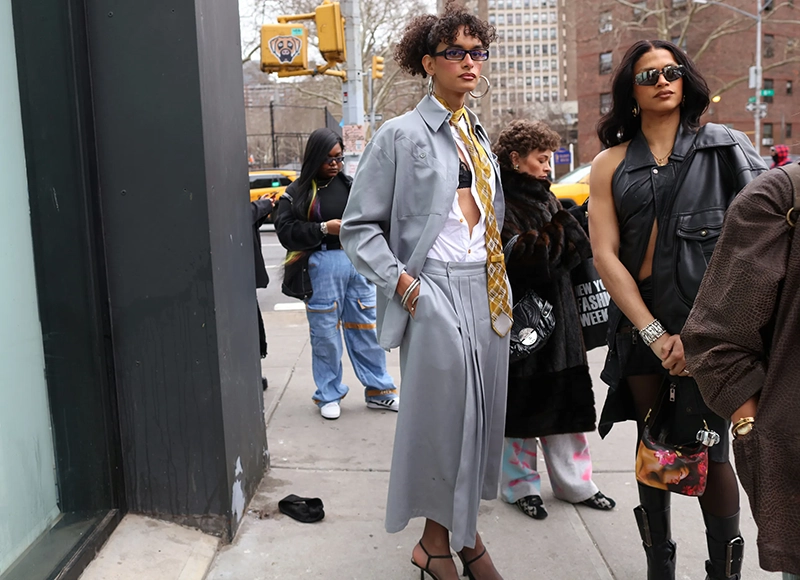 The Best Street Style Outfits From New York Fashion Week Fall 2024