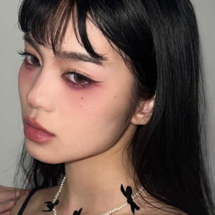 crying girl makeup