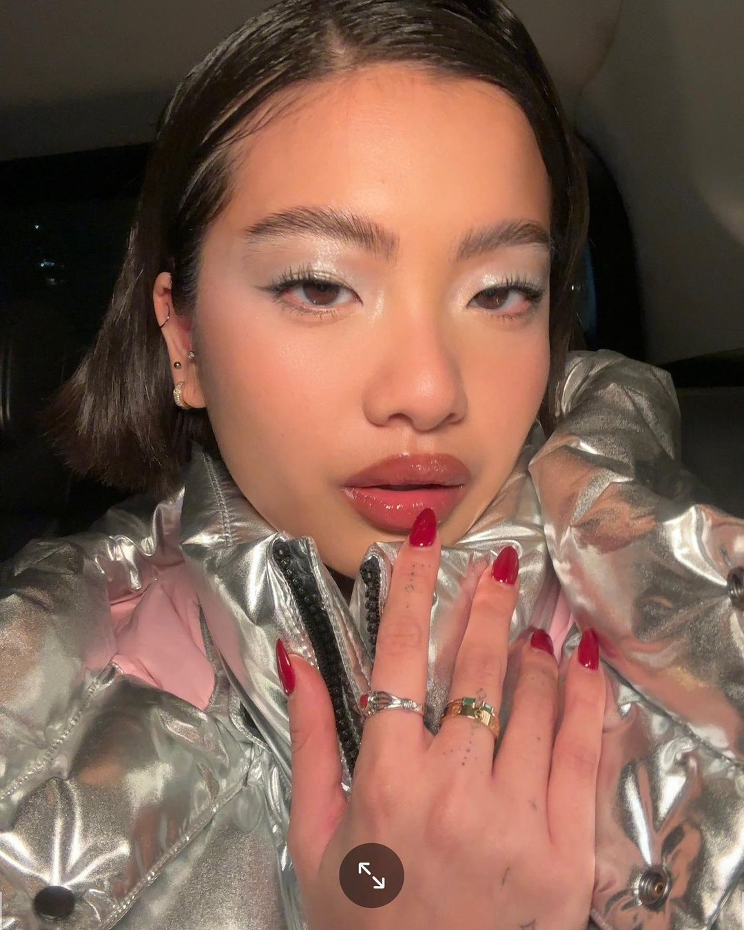 Embrace Metallics With The Chrome Makeup Trend