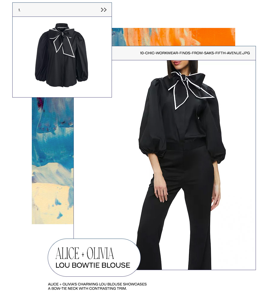 10 Chic Workwear Finds From Saks Fifth Avenue
