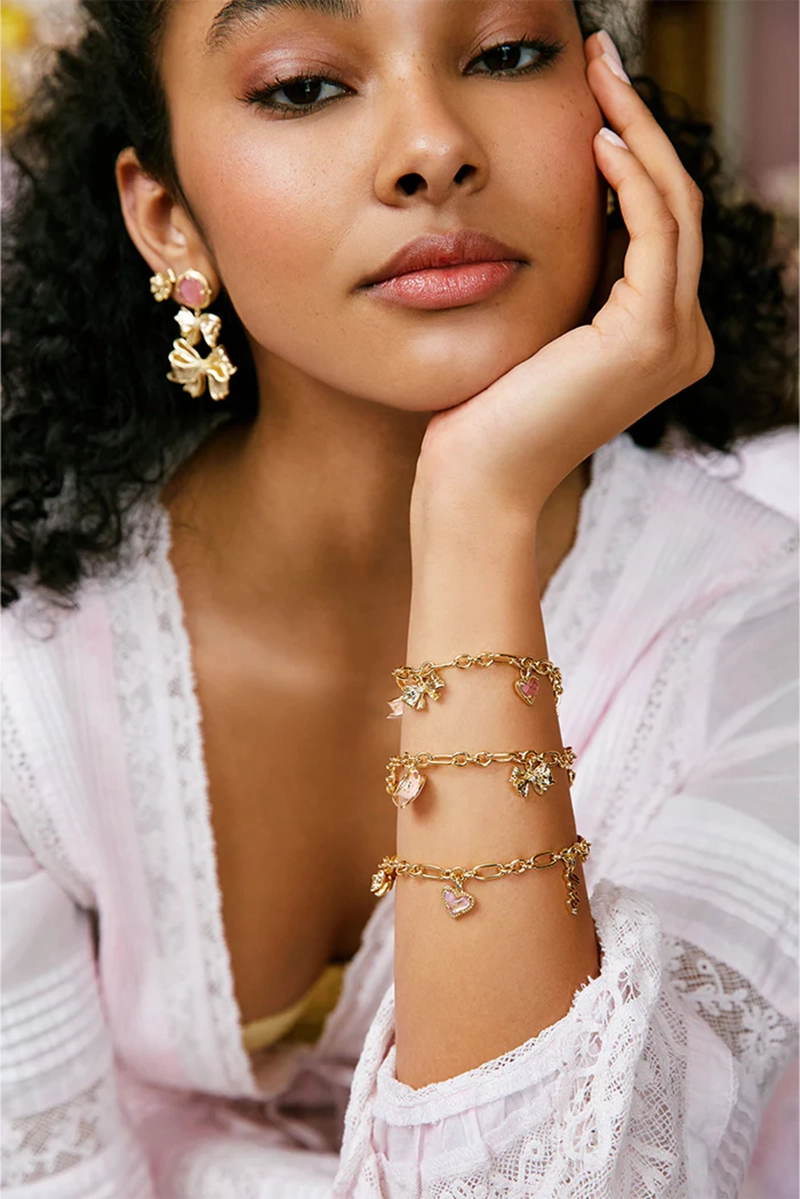 Romantic Fashion and Jewelry Come Together In The Kendra Scott x LoveShackFancy Collection