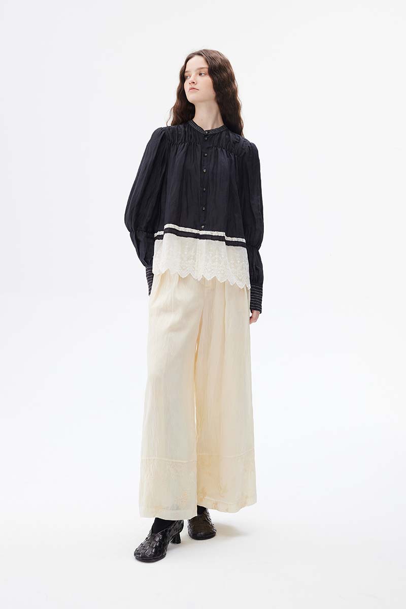 Renli Su Black Fitted Jacket 600072042blk