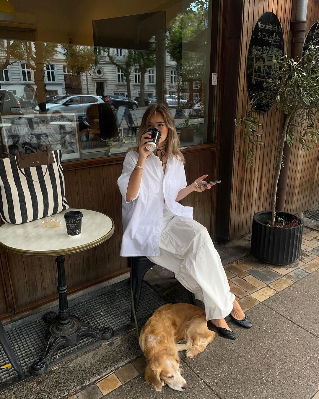 white cotton maxi skirt