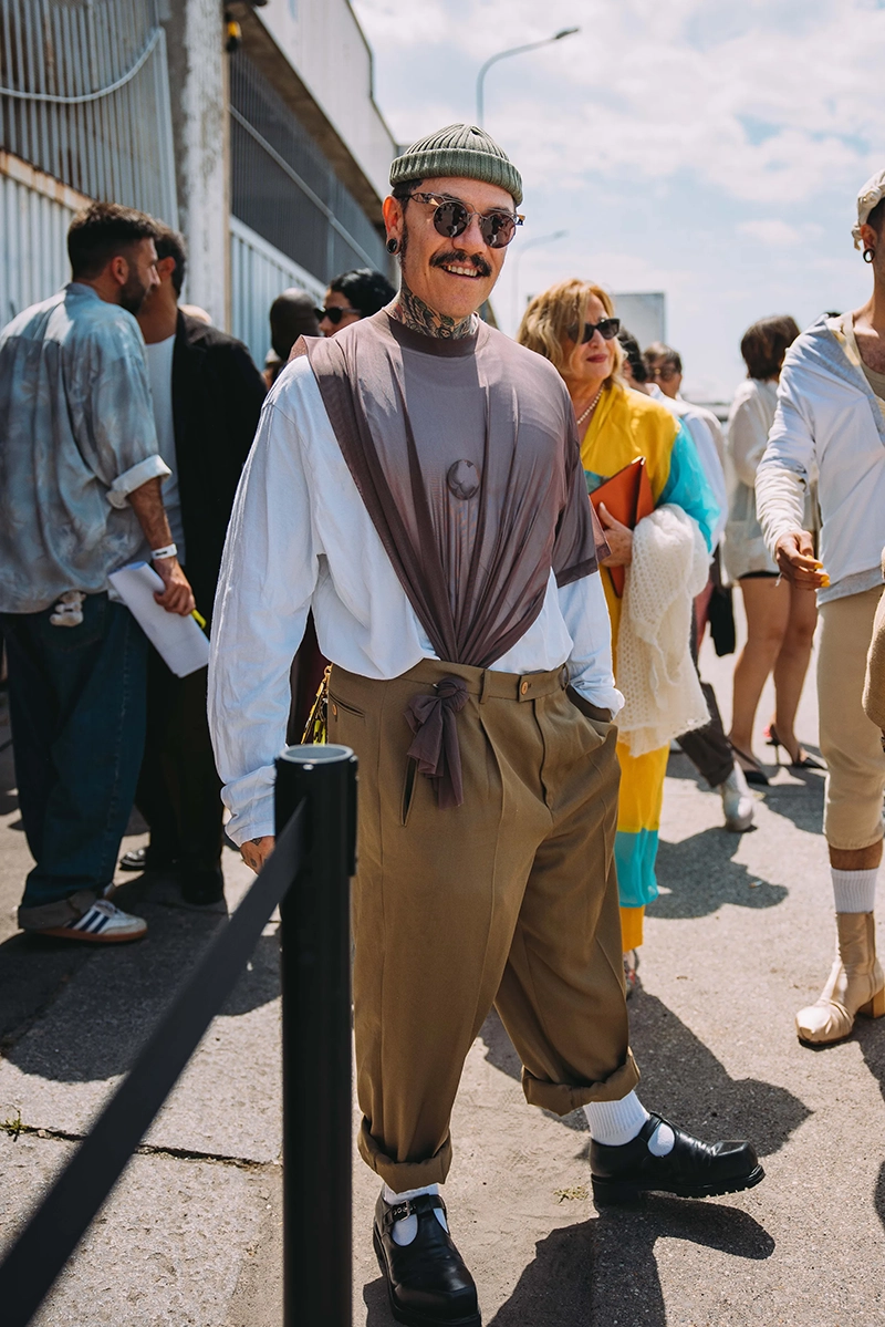 The Best Street Style from Milan Fashion Week Men's Spring/Summer 2025 Shows