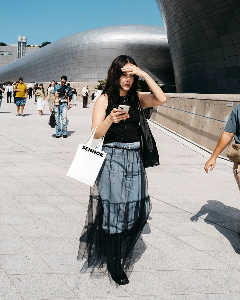 Street Style Outfits That Stole The Show During Seoul Fashion Week Spring  2025