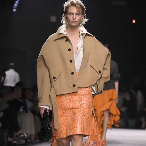 Bottega Veneta - Distorted Prince of Wales Plaid Leather