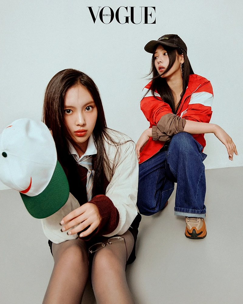 NewJeans Gets Sporty In Nike For New VOGUE Korea Story
