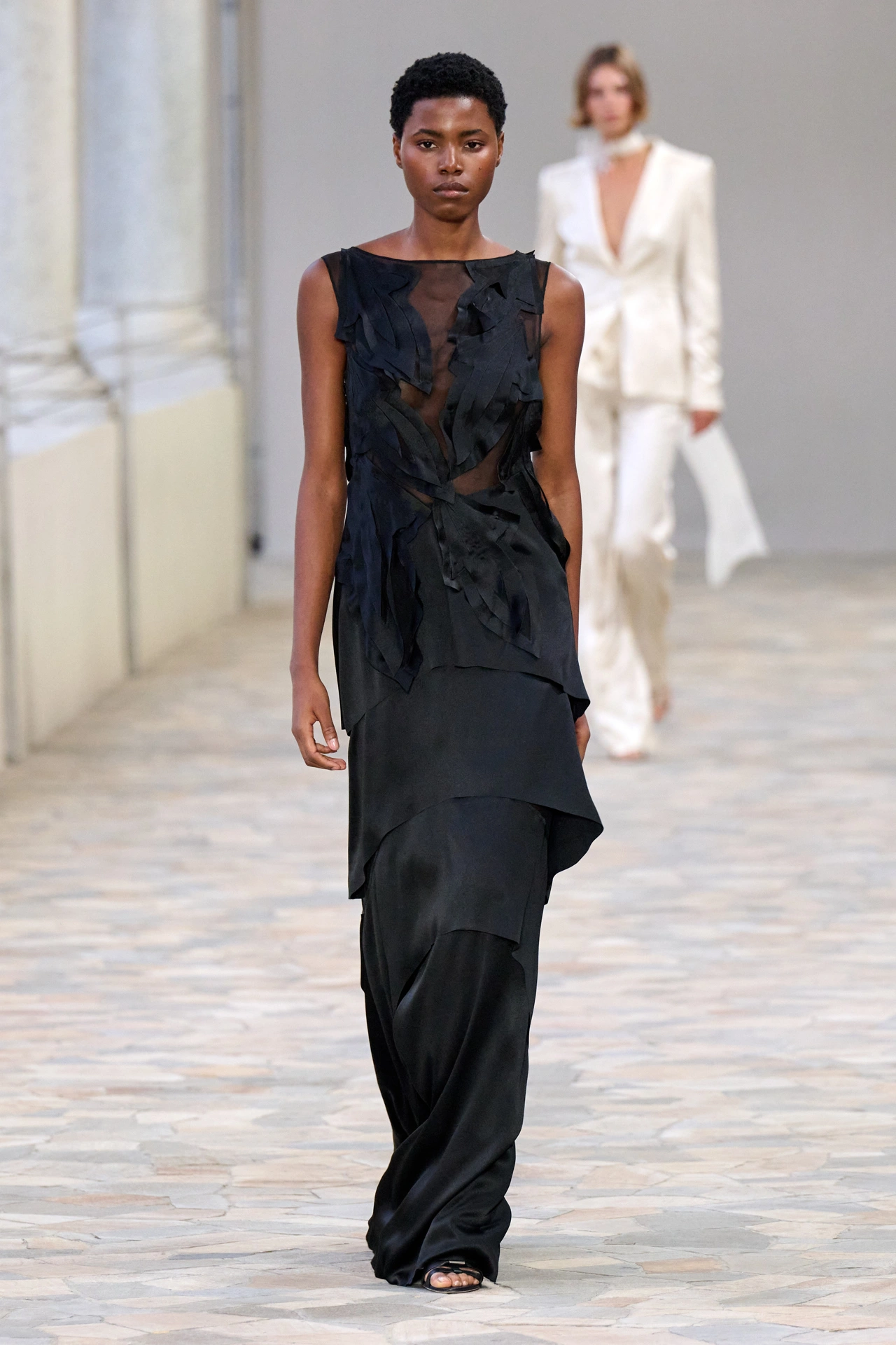 A FERRETTI - Alberta Ferretti カジュアルジャケット -(M位) 【古着】【中古】 Alberta Ferretti Wows Us With A Light, Airy, And Magical