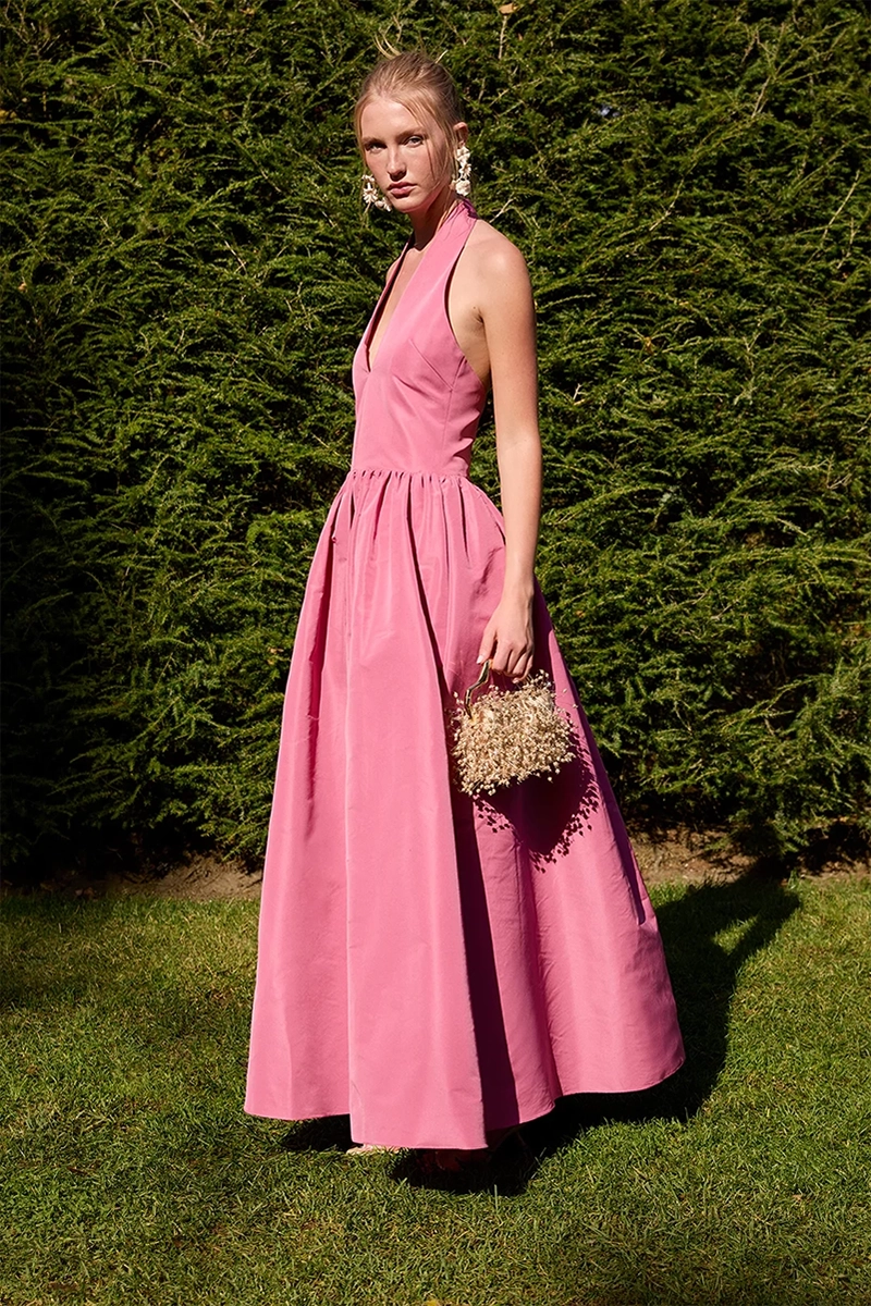 cult gaia pink dress Cult Gaia - Tammy Dress