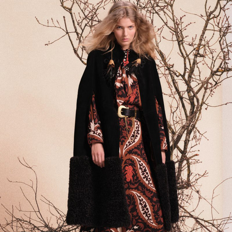 Johanna Ortiz Pairs Luxe Fabrics With Boho Flair for Fall 2025