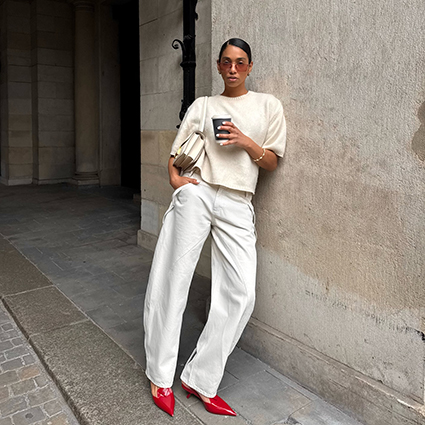 10 Ways To Dress Up Your White Jeans This Season 10