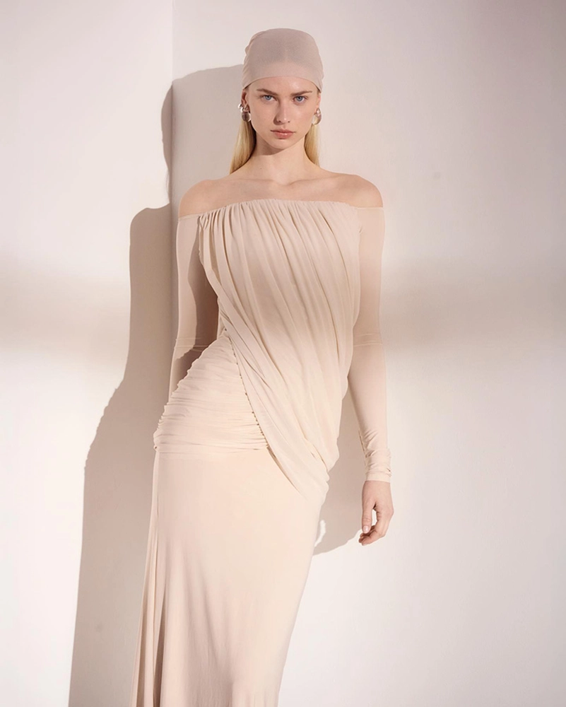 Deme by Gabriella Drapes You in Drama and Divine Femininity