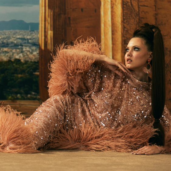 Taller Marmo’s Pre-Fall 2025 Campaign Starring Lindsey Wixson Channels ’70s Jet-Set Glamour