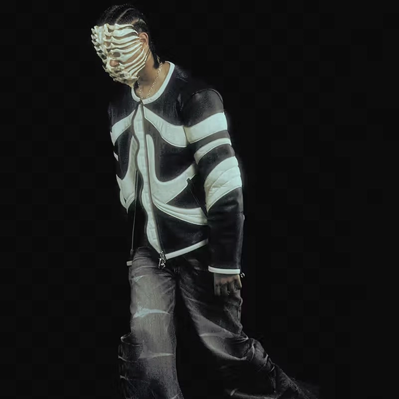 Thug Club - Black Double Flying Bio Bomber Jacket
