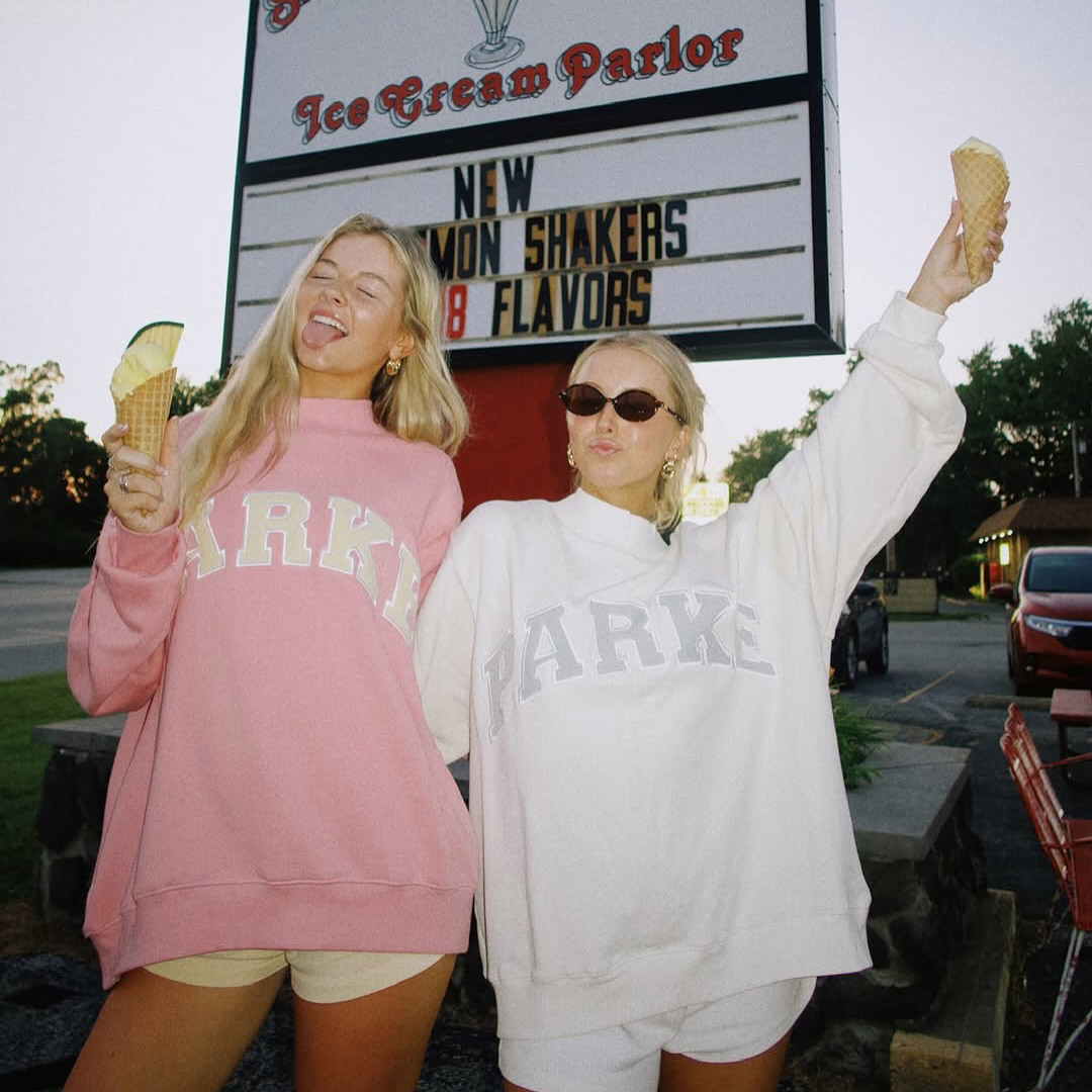 Why Everyone’s Obsessed with Parke’s Varsity Sweatshirts