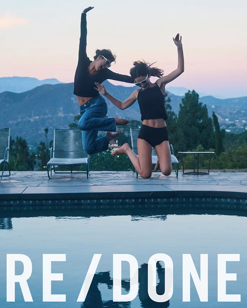 Meadow Walker and Grace Burns Show How to Wear RE/DONE Fall 2025