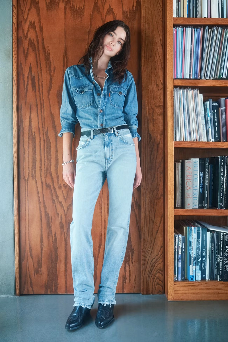 Meadow Walker and Grace Burns Show How to Wear RE/DONE Fall 2025