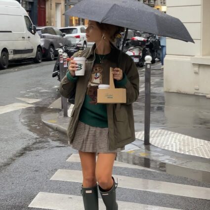The Ultimate Rainy Day Outfit Formula For Autumn