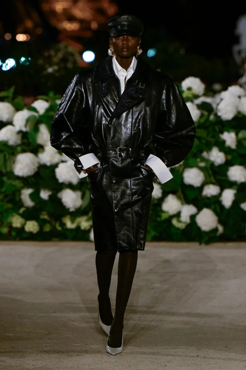 Saint Laurent Spring 2026 Sharpens Femininity Into Power Statements