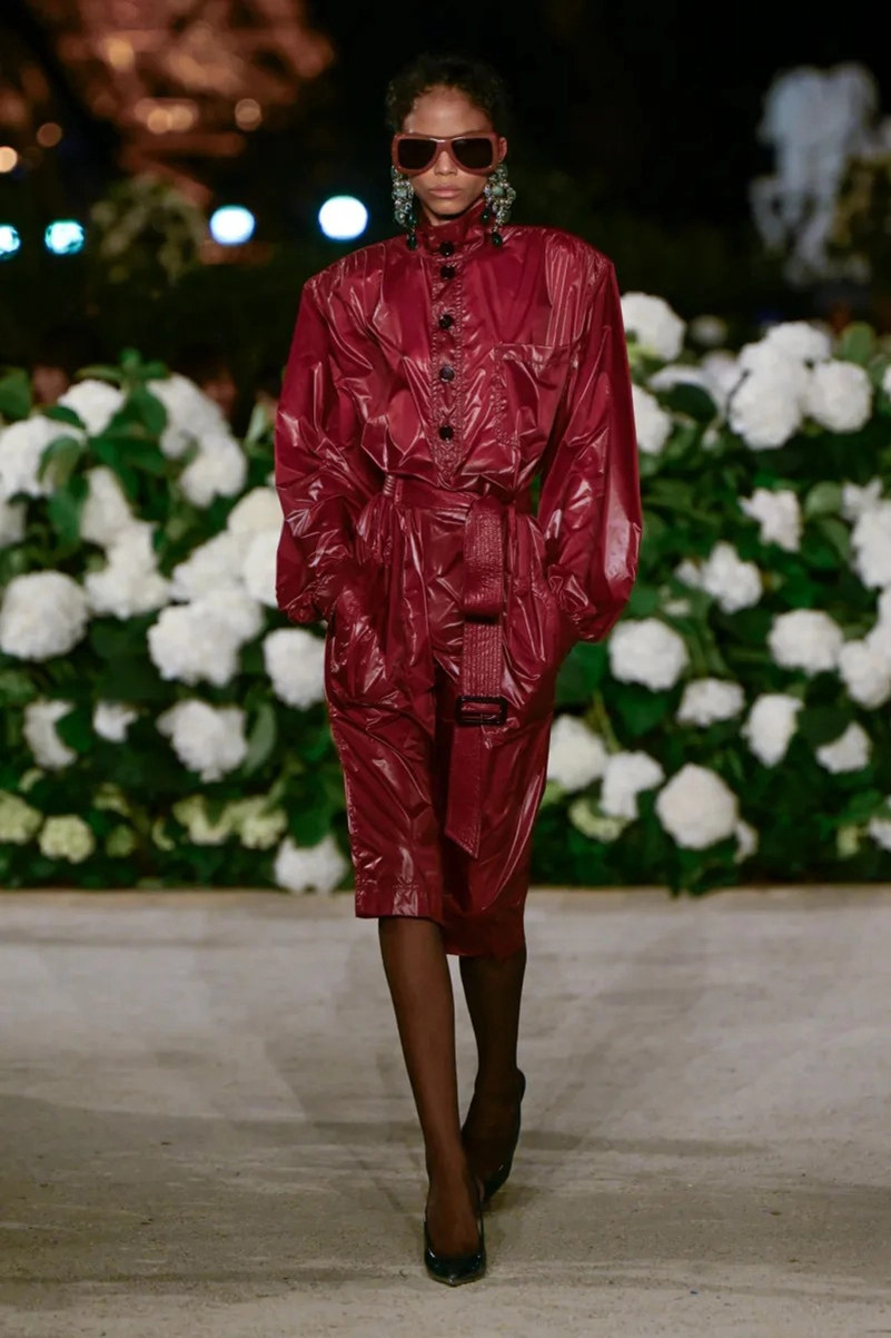 Saint Laurent Spring 2026 Sharpens Femininity Into Power Statements