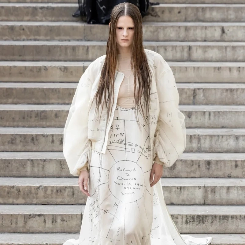 Rick Owens Spring 2026 Reimagines Fashion as a Temple of Emotion
