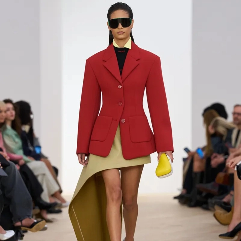 Loewe Spring 2026 Shapes the Future of Luxury With Bold Color