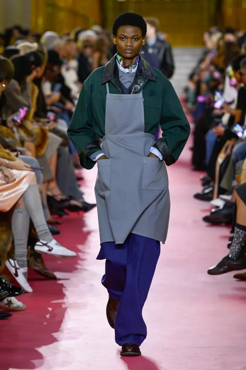 Miu Miu Spring 2026 Transforms Workwear Into High-Fashion Art