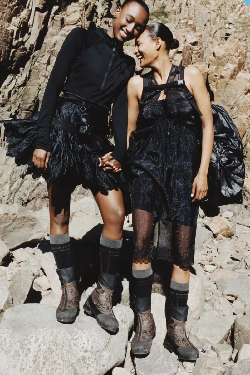 The North Face X Cecilie Bahnsen Turns Outdoor Gear Into Couture