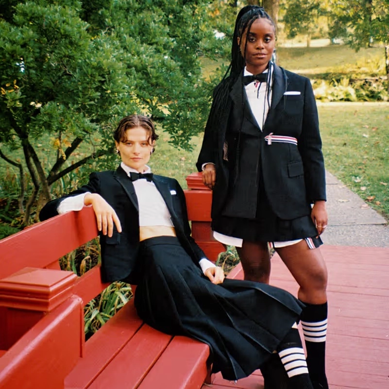 Thom Browne Winter 2025 Story Blends Elegance and Ease in Upstate New York