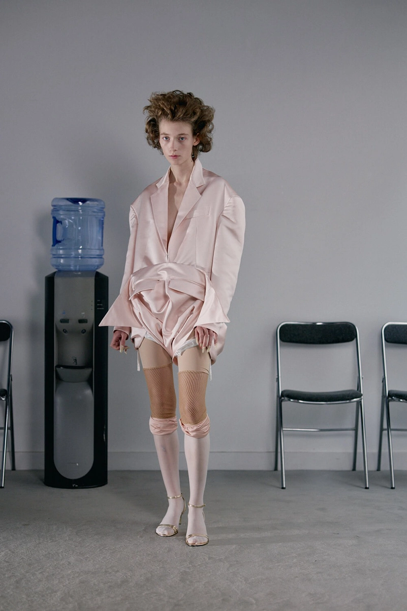 Jenny Faxサテンブルゾン Jenny Faxサテンブルゾン Nickers Blouson / Black