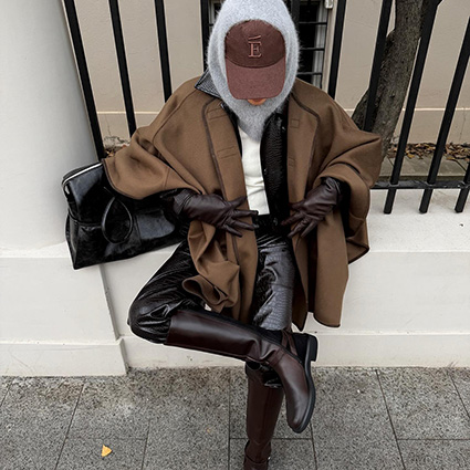 AZALEA WANG - Faux Fur Trench Coat in Black at Nordstrom, Size Small