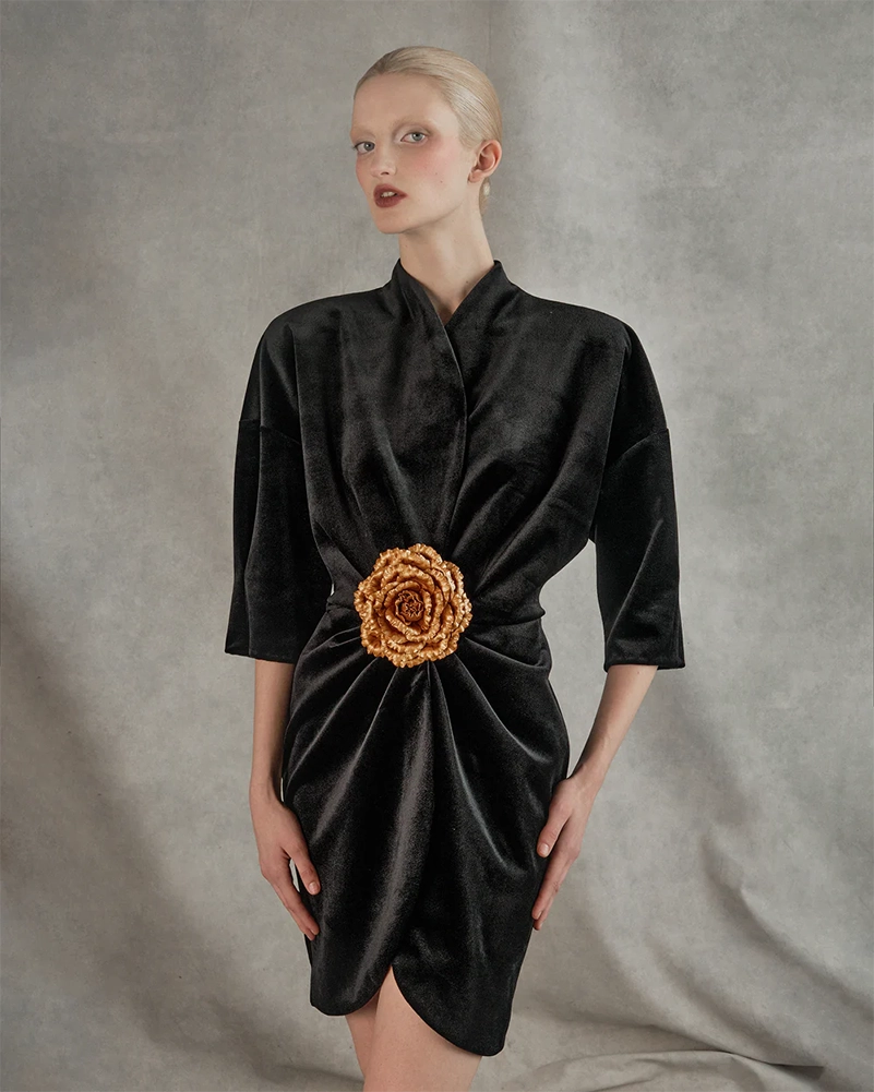 Rasario Pushes Statement Dressing Forward