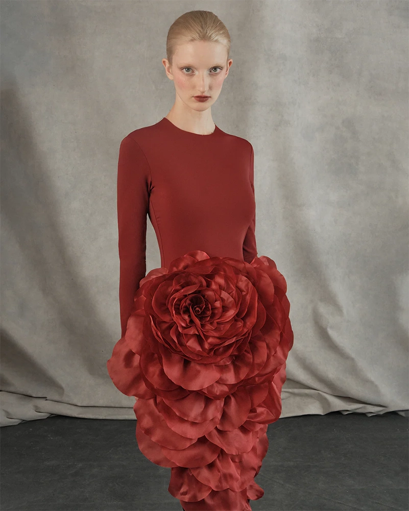 Rasario Pushes Statement Dressing Forward