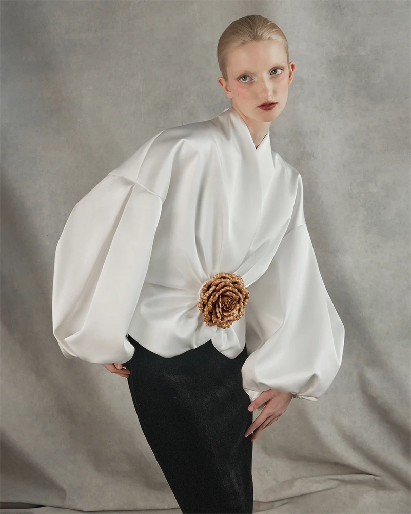 Rasario Pushes Statement Dressing Forward