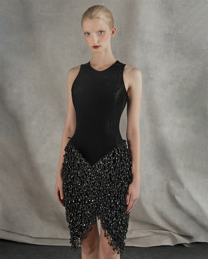 Rasario Pushes Statement Dressing Forward