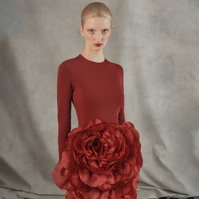 Rasario Pushes Statement Dressing Forward