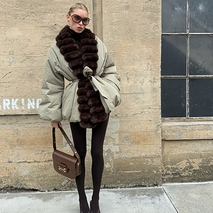 Marine Serre - Black Regenerated All Over Moon Cap Silk Veiled Cap