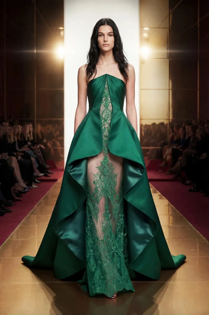 Alexis Mabille Spring Couture 2026 Recasts The Runway Using Ai Screens