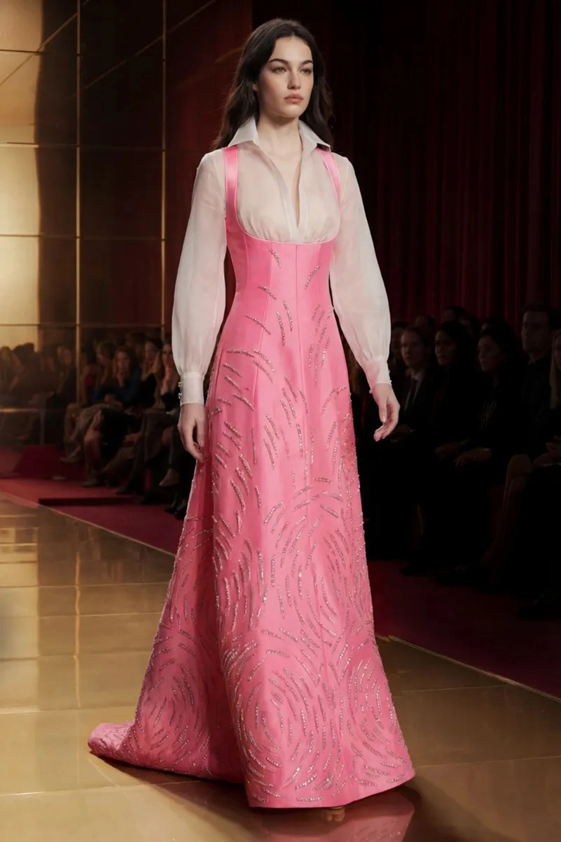 Alexis Mabille Spring Couture 2026 Recasts The Runway Using Ai Screens