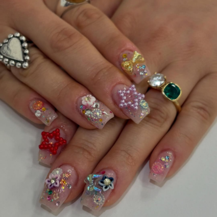 Pretty Princess Nails Are A Maximalist’s Dream