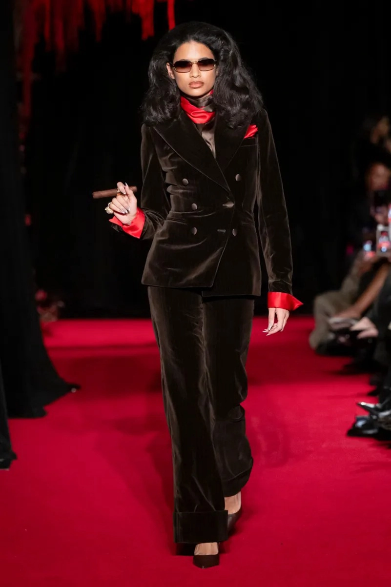 LaQuan Smith Fall 2026 Bond Girl Inspired Runway