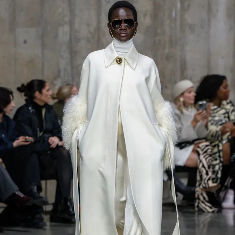 Joseph Fall 2026 Ready To Wear Marks Mario Arena Runway Debut With Sweeping Coats And Oversized Knitwear